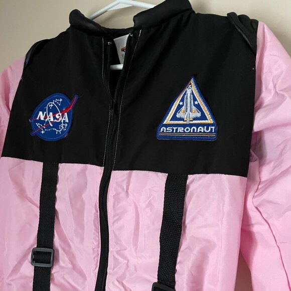 Pink NASA Astronaut Jumpsuit Costume - Picture 4 of 13